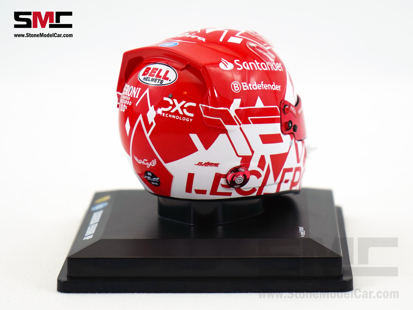 Ferrari F1 SF-24 #16 Charles Leclerc Winner Monaco GP 2024 Looksmart 1:5 Helmet LSHEL001