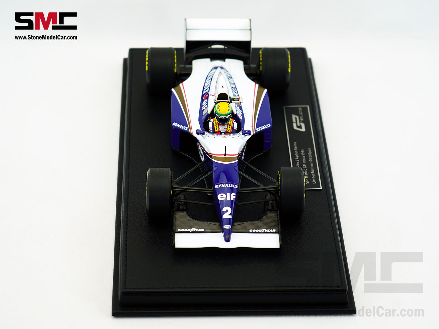 Williams Renault F1 FW16 #2 Ayrton Senna San Marino GP 1994 1:18 GP REPLICAS + Decal