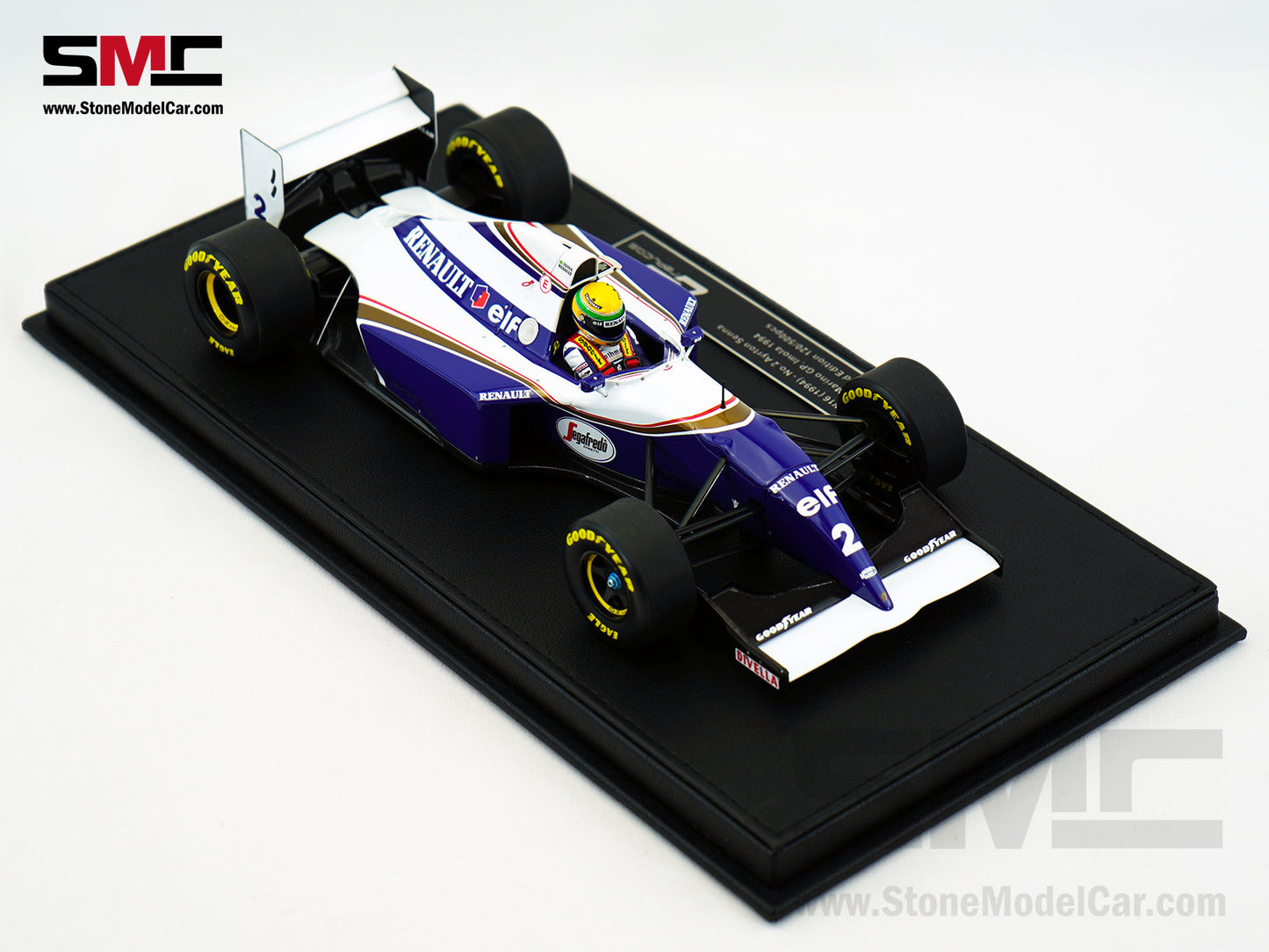 Williams Renault F1 FW16 #2 Ayrton Senna San Marino GP 1994 1:18 GP REPLICAS + Decal