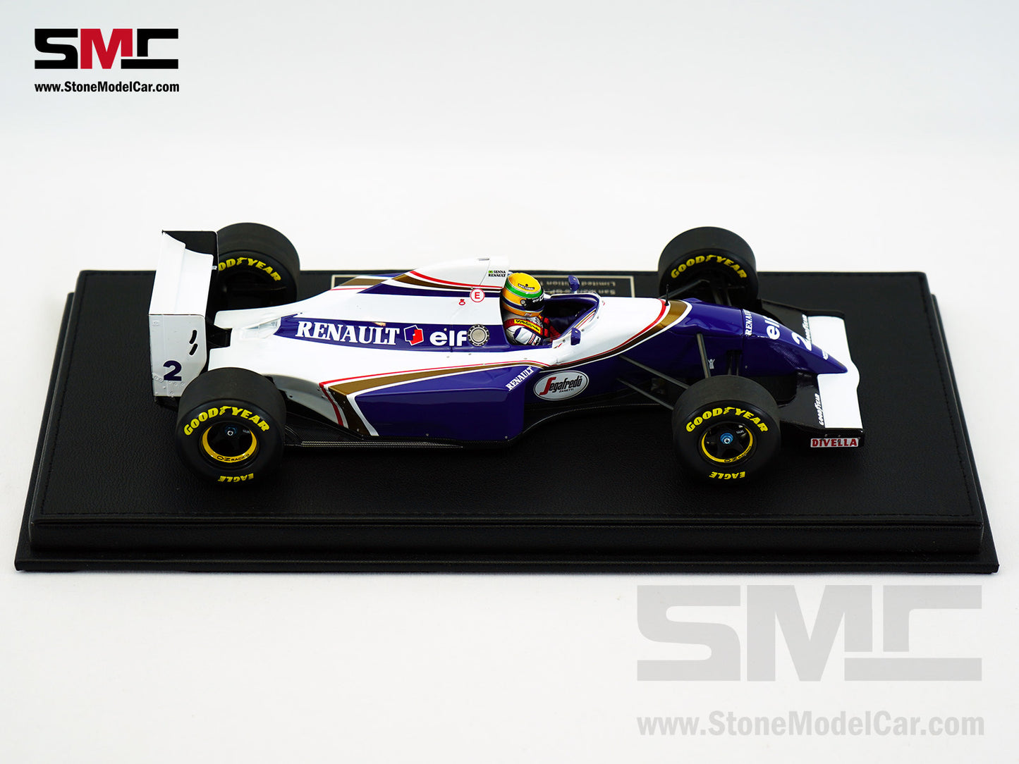 Williams Renault F1 FW16 #2 Ayrton Senna San Marino GP 1994 1:18 GP REPLICAS + Decal