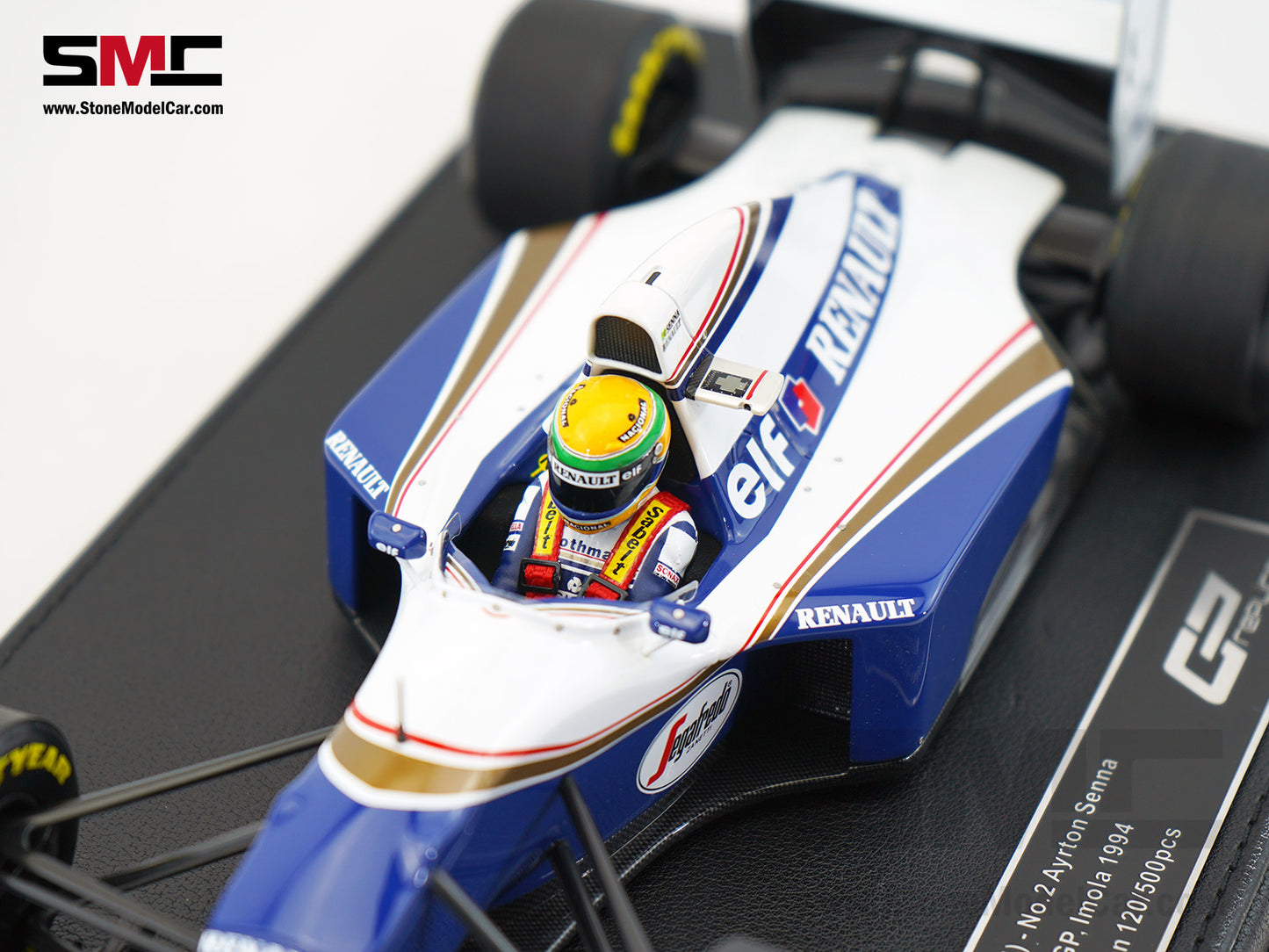 Williams Renault F1 FW16 #2 Ayrton Senna San Marino GP 1994 1:18 GP REPLICAS + Decal