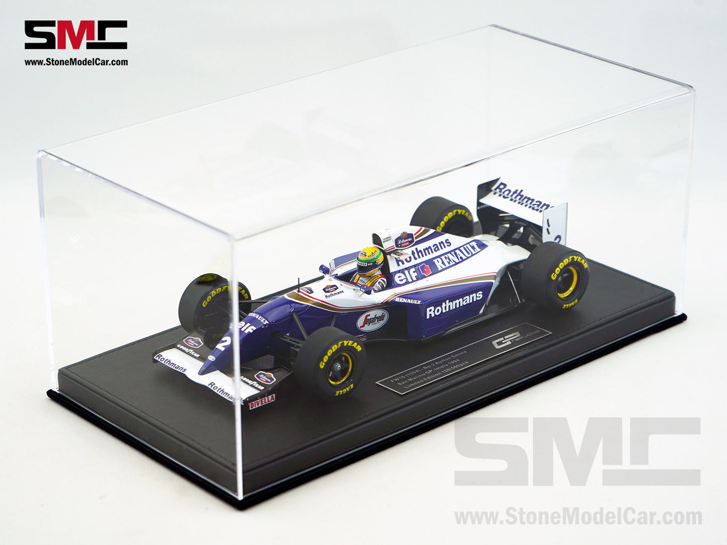 Williams Renault F1 FW16 #2 Ayrton Senna San Marino GP 1994 1:18 GP REPLICAS with Decal