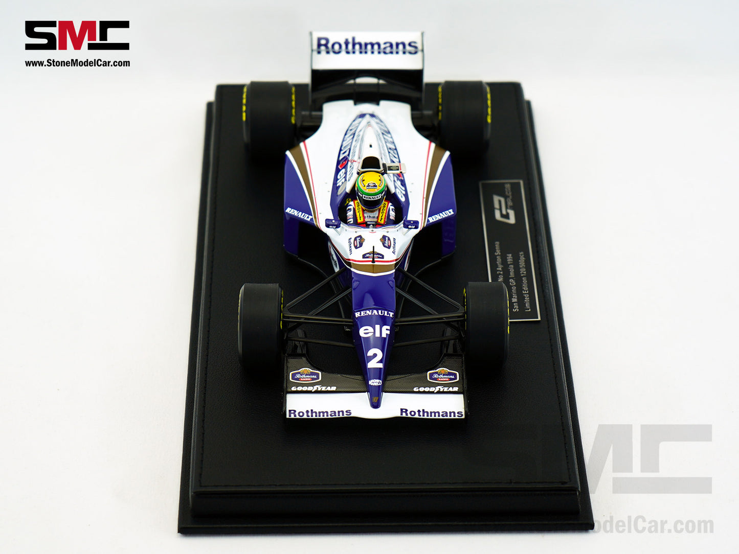 Williams Renault F1 FW16 #2 Ayrton Senna San Marino GP 1994 1:18 GP REPLICAS with Decal
