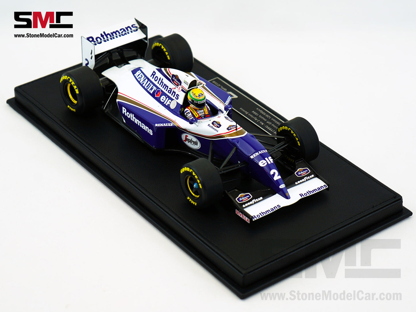 Williams Renault F1 FW16 #2 Ayrton Senna San Marino GP 1994 1:18 GP REPLICAS with Decal