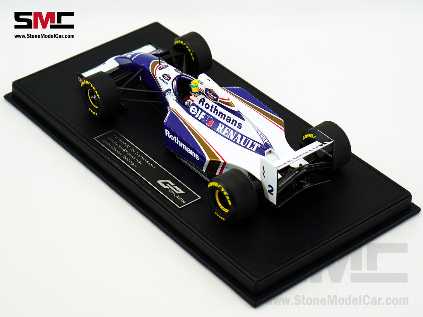 Williams Renault F1 FW16 #2 Ayrton Senna San Marino GP 1994 1:18 GP REPLICAS with Decal