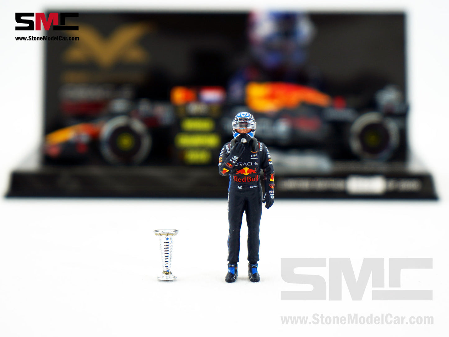 Red Bull F1 RB20 #1 Max Verstappen Las Vegas GP 2024 World Champion MINICHAMPS 1:43 Figure Special Edition