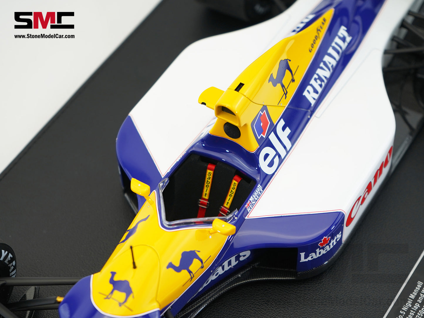 Williams F1 FW14B #5 Nigel Mansell British Winner 1992 World Champion 1:12 GP Replicas with CAMEL