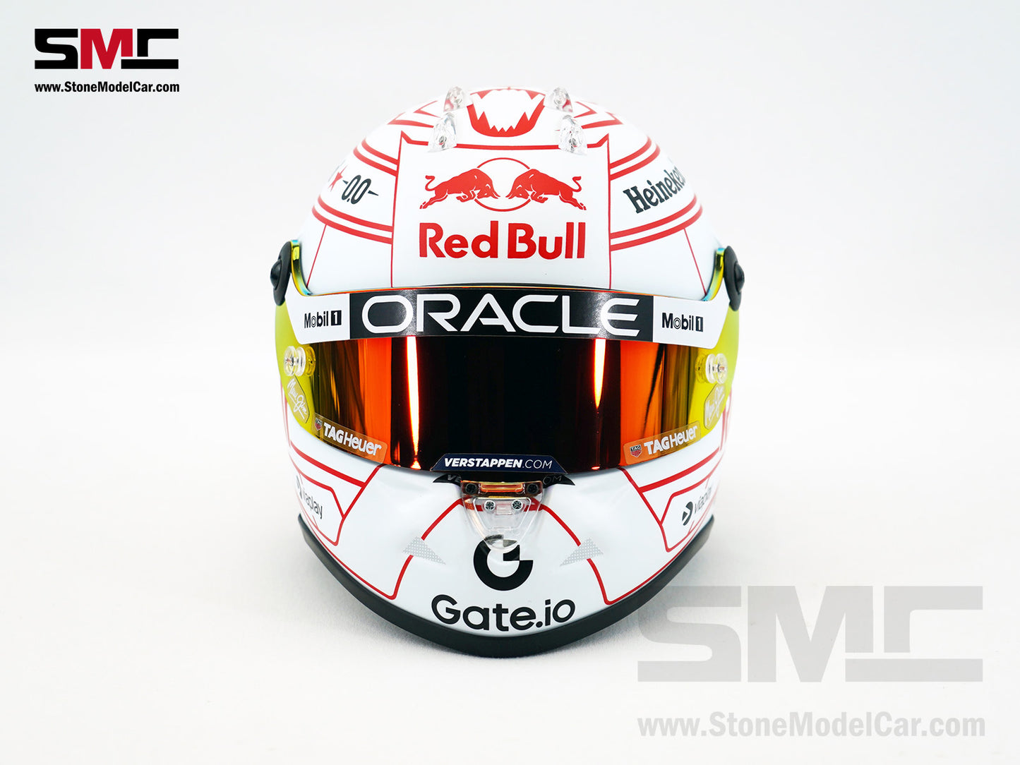 Red Bull F1 RB21 #1 Max Verstappen Japan GP 2025 Special Livery Schuberth 1:2 Miniature Helmet