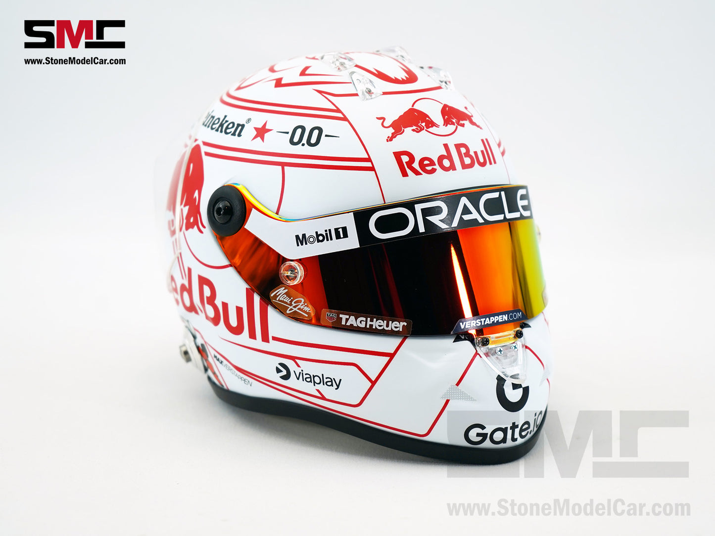 Red Bull F1 RB21 #1 Max Verstappen Japan GP 2025 Special Livery Schuberth 1:2 Miniature Helmet