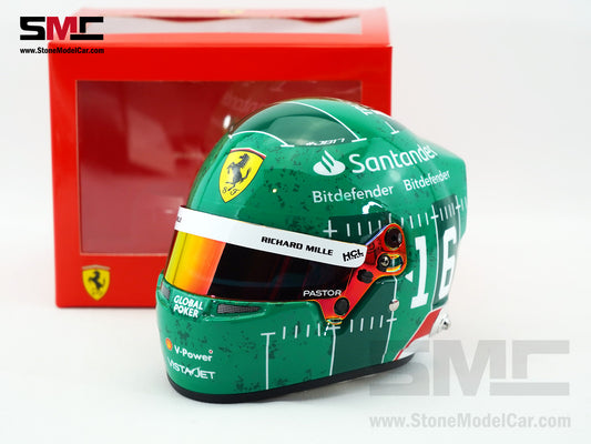 Ferrari F1 SF-23 #16 Charles Leclerc US Austin GP 2023 BELL 1:2 Helmet LE 300