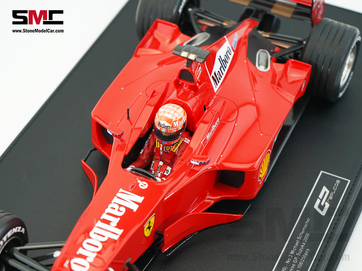 Ferrari F1 F1-2000 #3 Michael Schumacher Japan GP 2000 World Champion 1:12 GP REPLICAS GP1227CWD w Decal