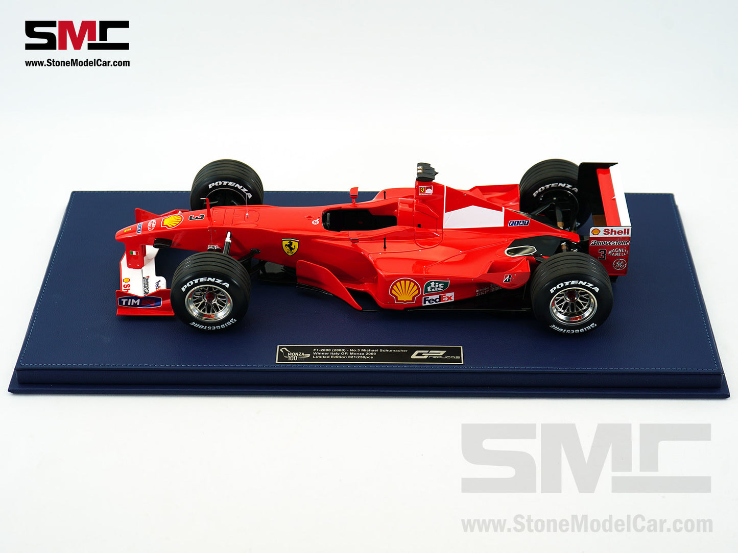 Ferrari F1 F1-2000 #3 Michael Schumacher Italy GP 2000 World Champion 1:12 GP REPLICAS Monza Special