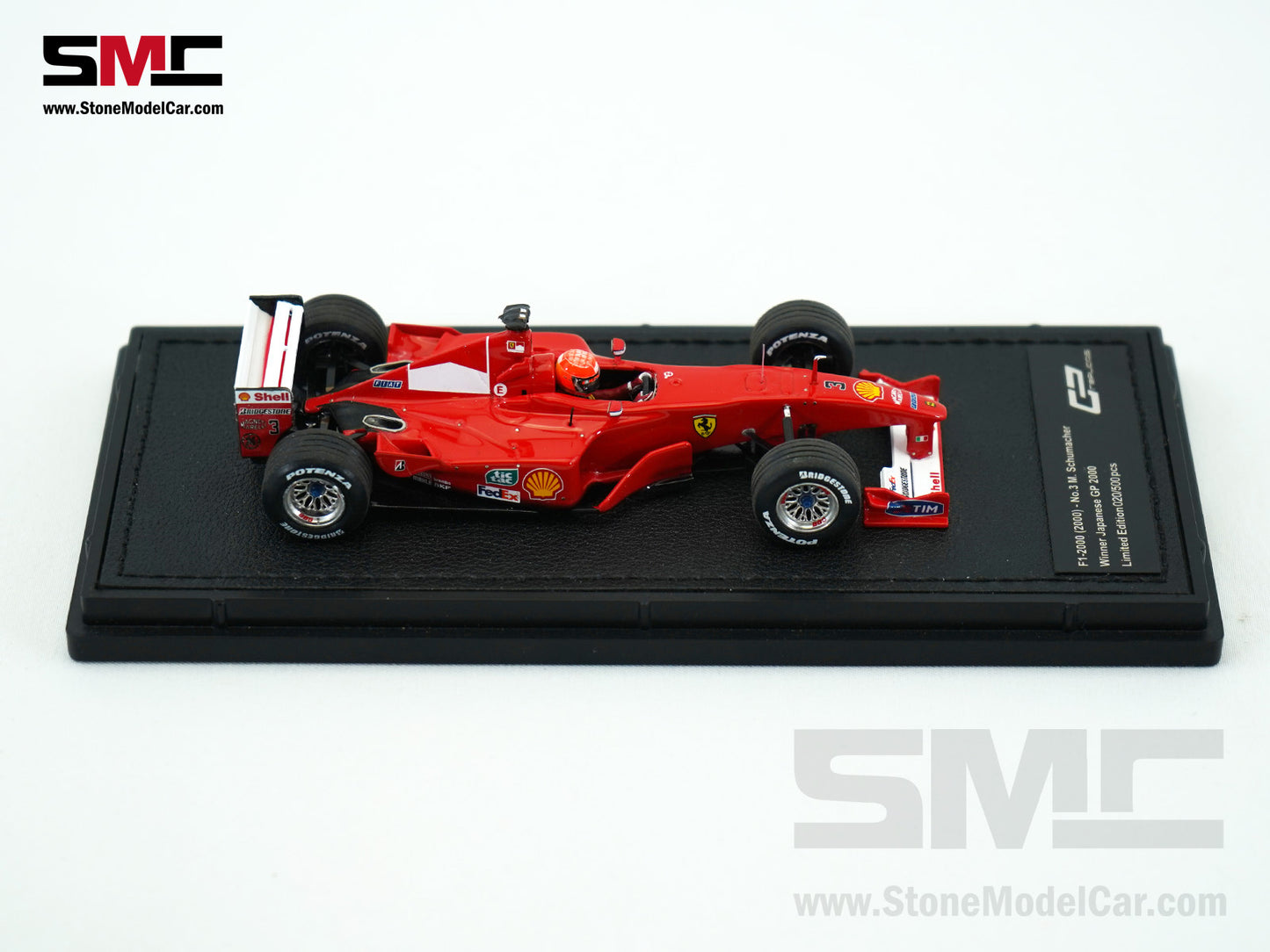 Ferrari F1 F1-2000 #3 Michael Schumacher Japan GP 2000 World Champion 1:43 GP REPLICAS GP4343CWD