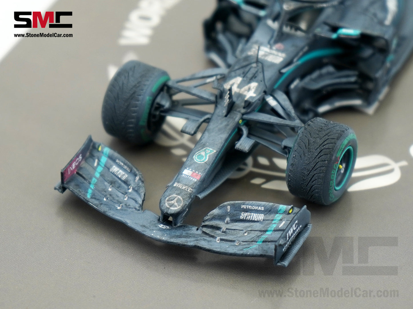 Mercedes F1 W11 #44 Lewis Hamilton Turkey GP 2020 7x World Champion 1:43 Spark Figure Special Edition
