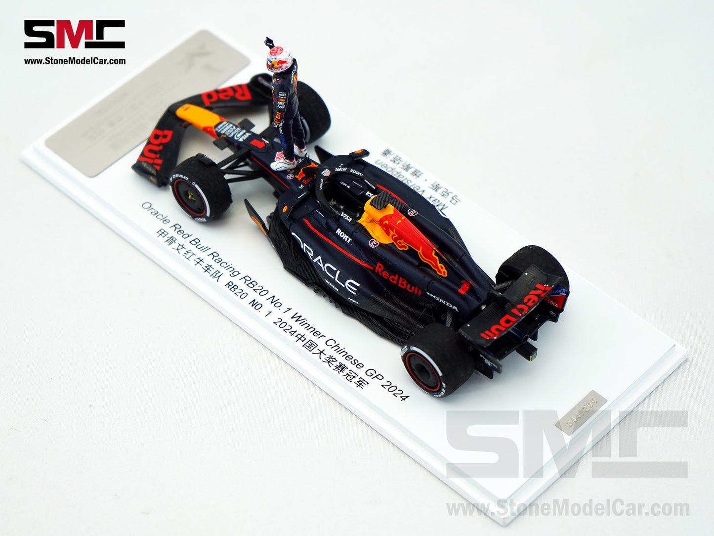 Red Bull F1 RB20 #1 Max Verstappen Chinese GP Winner 2024 World Champion 1:43 Spark Special