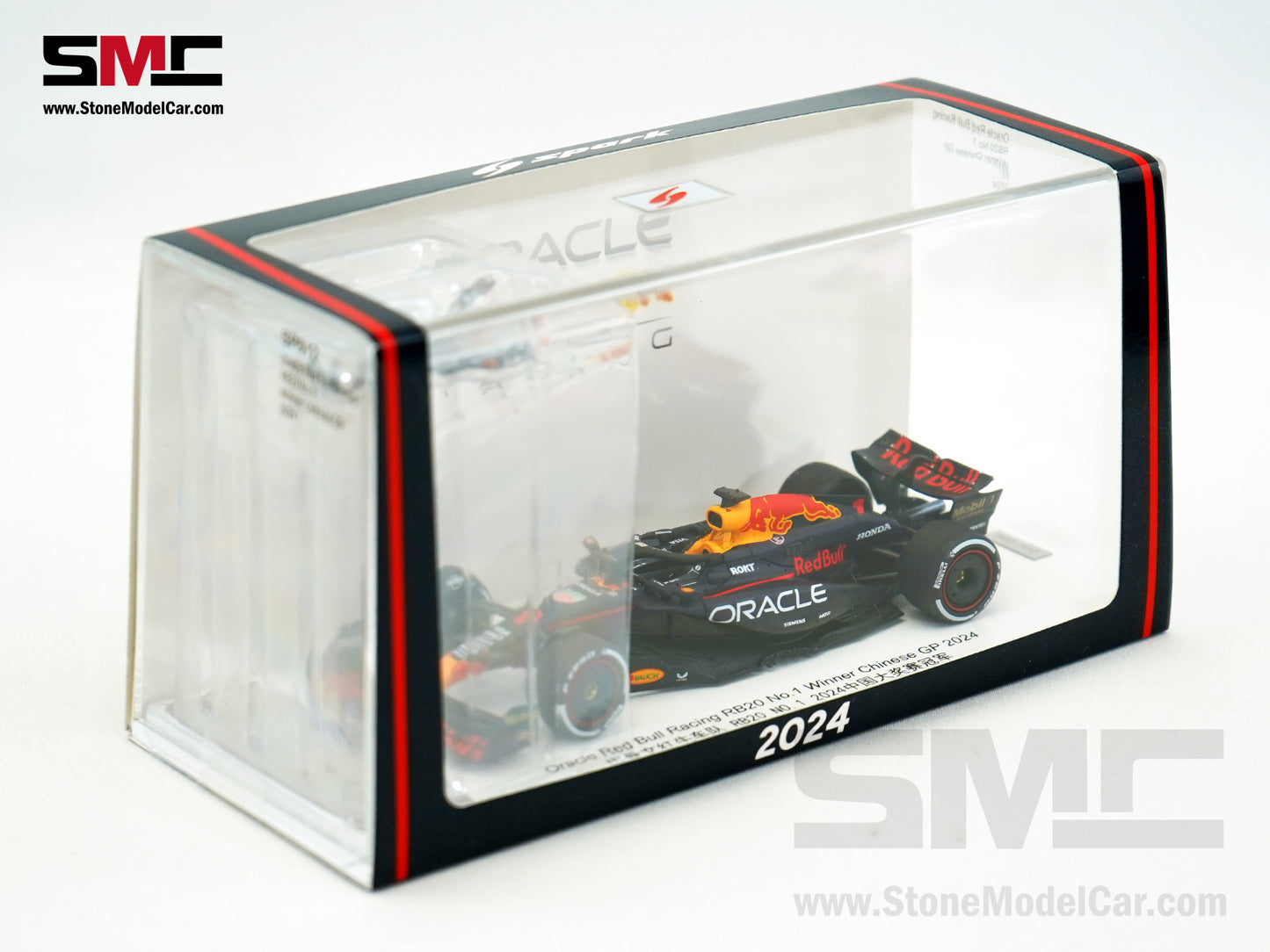 Red Bull F1 RB20 #1 Max Verstappen Chinese GP Winner 2024 World Champion 1:43 Spark Special