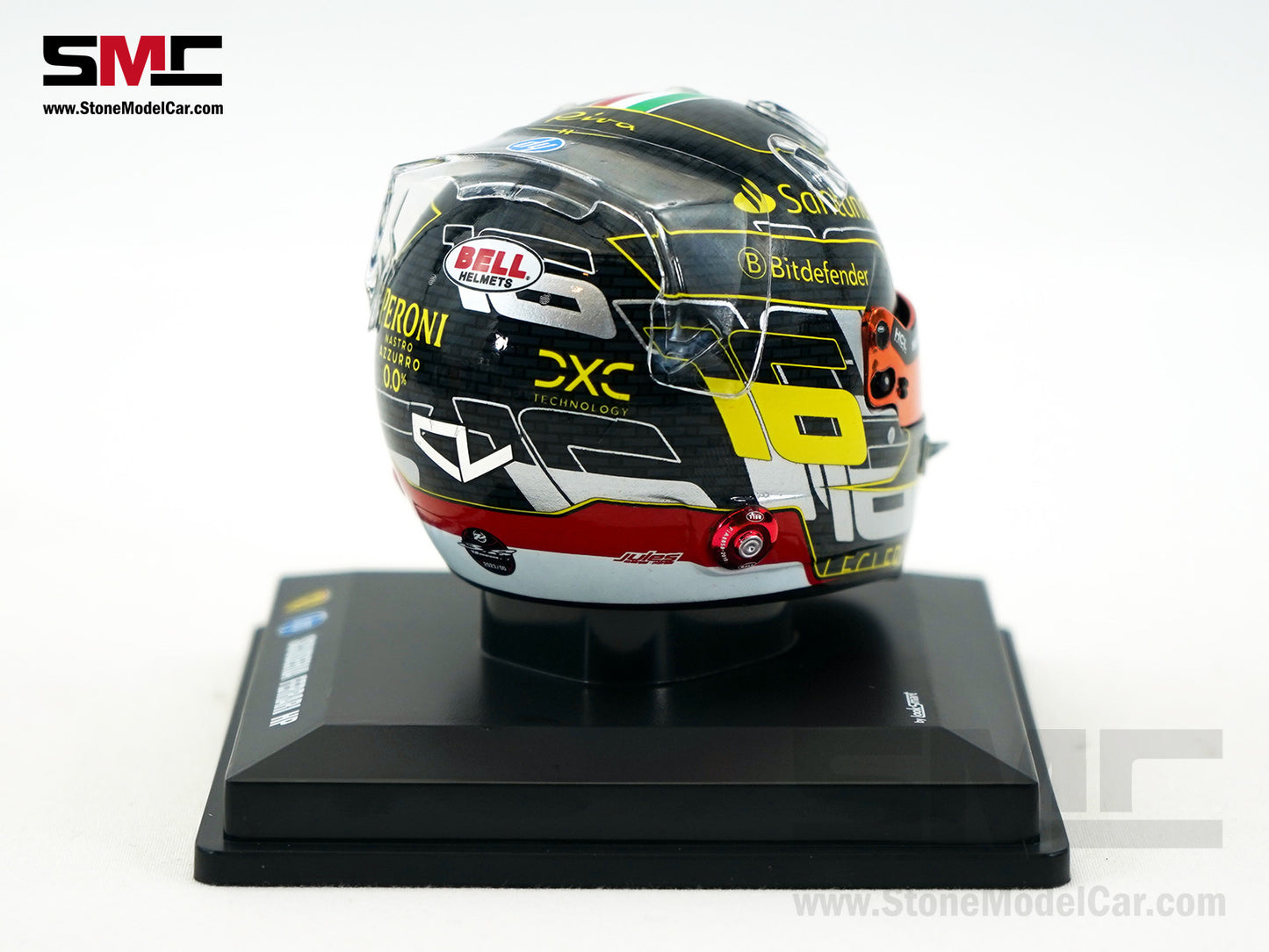 Ferrari F1 SF-24 #16 Charles Leclerc Winner Italy Monza GP 2024 Looksmart 1:5 Helmet