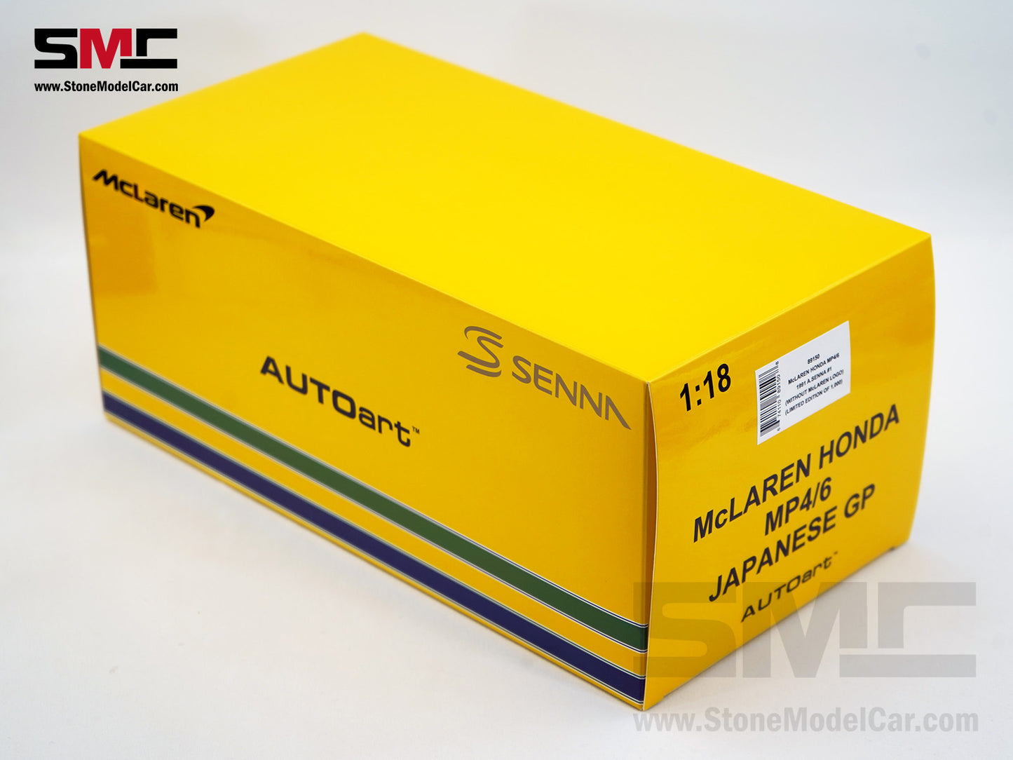 Mclaren F1 MP4/6 #1 Ayrton Senna 1991 World Champion Full Open 1:18 AUTOart 89150