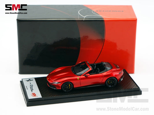 Ferrari Roma Spider Open Roof - Rosso Enzo Red Metallic BBR 1:43 BBRC282SU33