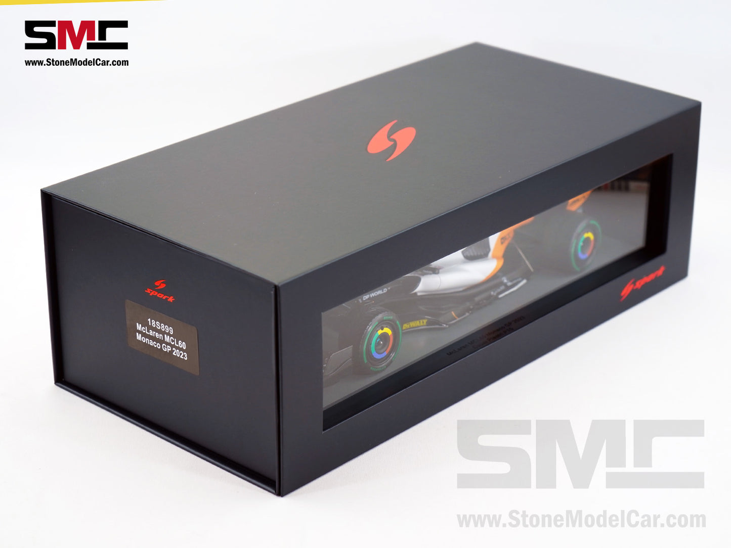 McLaren F1 MCL60 #81 Oscar Piastri 10th Monaco GP 2023 Special Livery Spark 1:18 18S899
