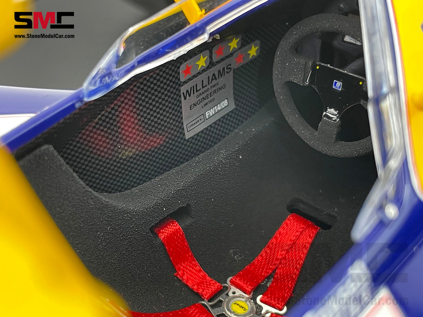 Williams F1 FW14B #5 Nigel Mansell British Winner 1992 World Champion 1:12 GP Replicas with CAMEL