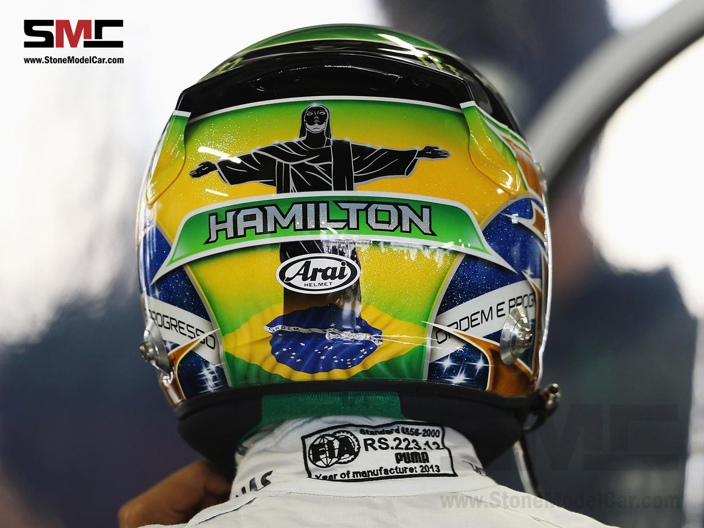 Mercedes F1 W07 #44 Lewis Hamilton Austrian GP 2016 Winner 7x World Champion 1:18 Spark Figure Edition