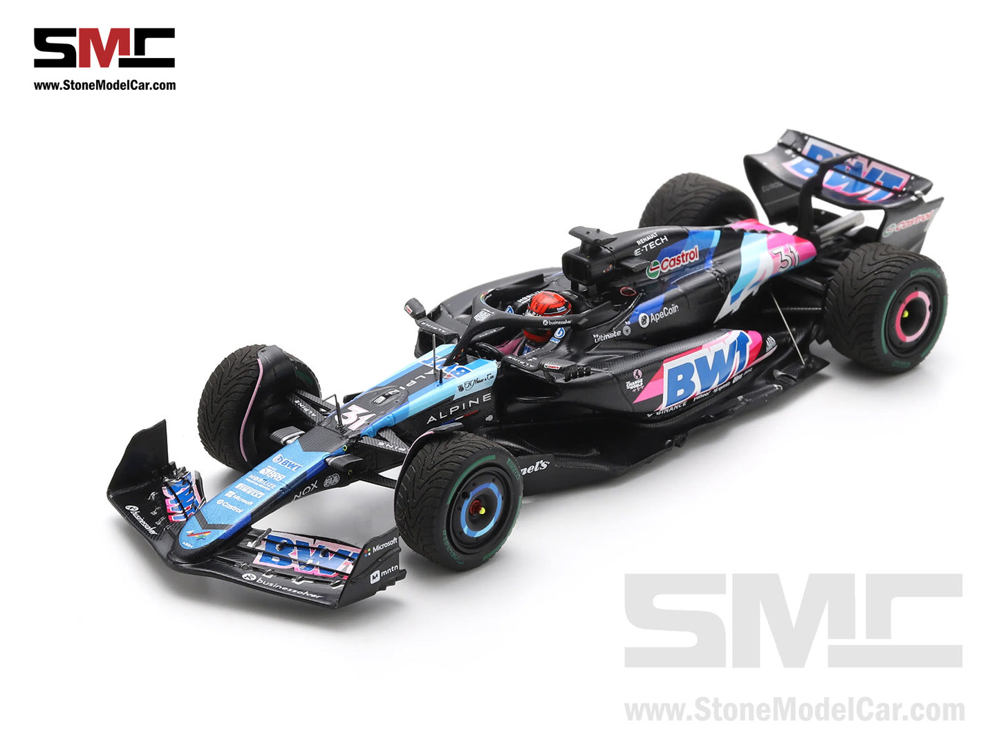Alpine Renault F1 A524 #31 Esteban Ocon 10th Canada GP 2024 Special Livery Spark 1:43 S9537