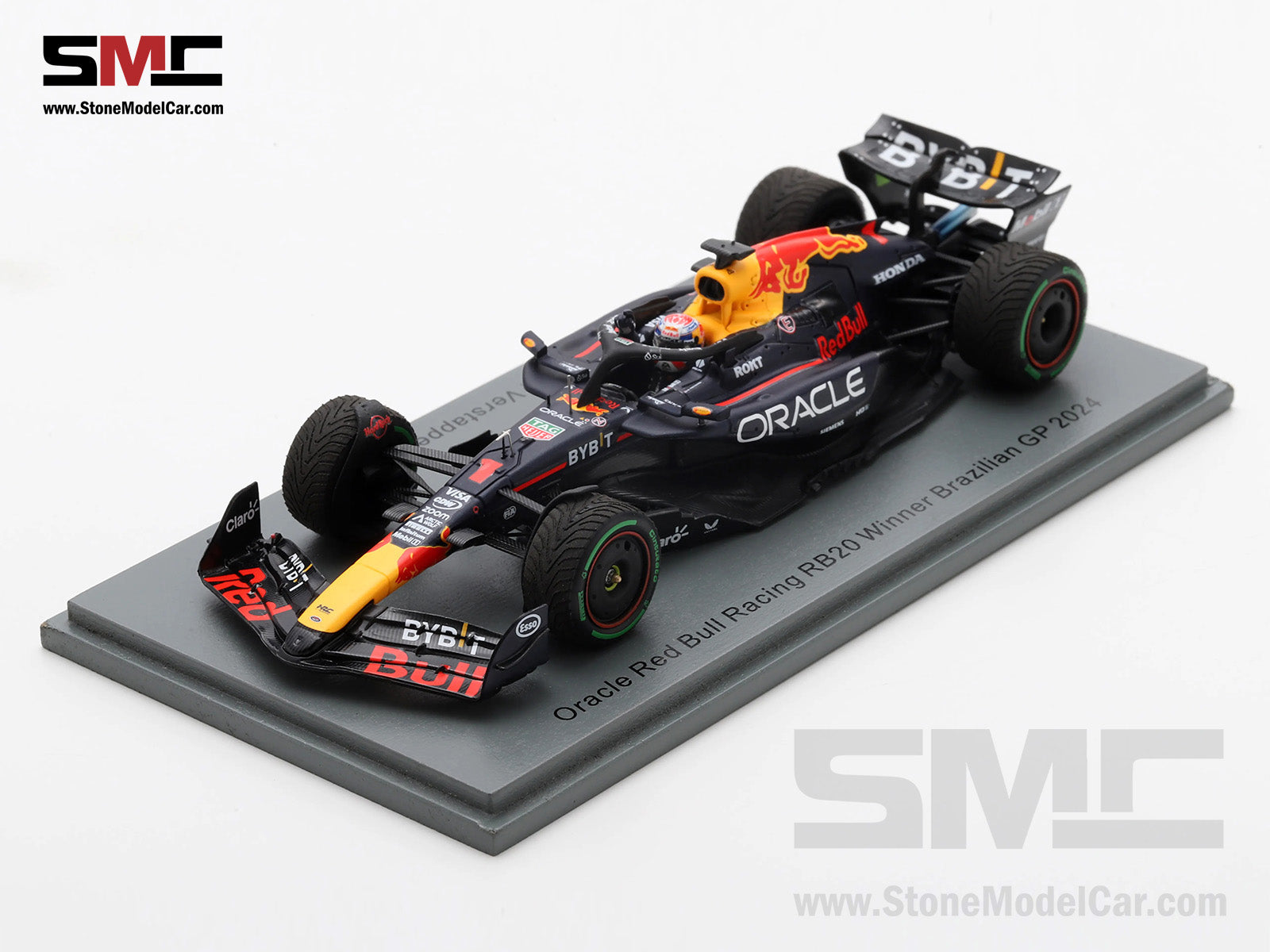Pre-Order] Red Bull F1 RB20 #1 Max Verstappen Brazil GP Winner