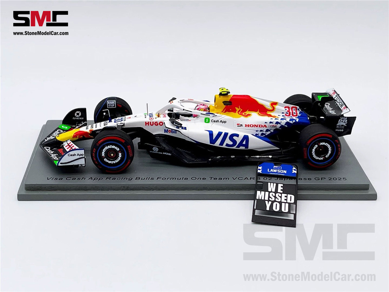 Visa Cash App RB F1 VCARB 02 #30 Liam Lawson Japanese GP 2025