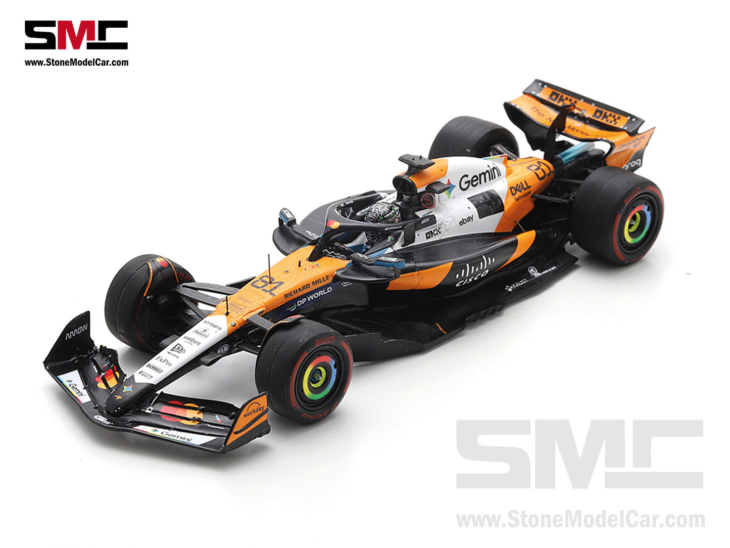 McLaren F1 MCL39 #81 Oscar Piastri US Austin GP 2025 Special Livery 1:43 Spark S9664