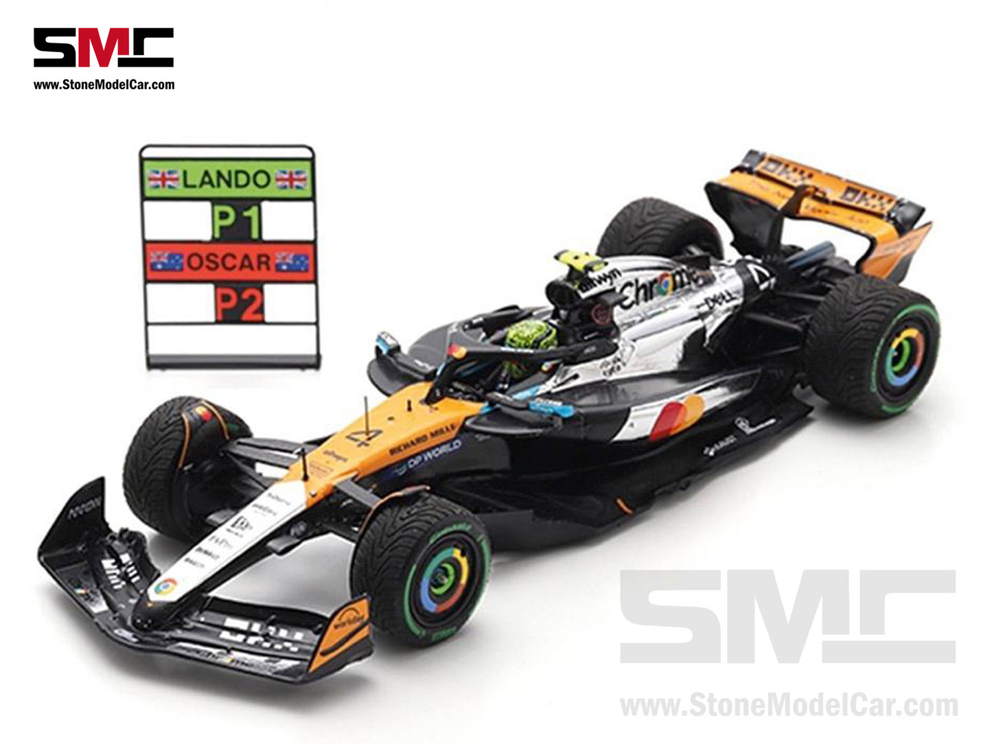 McLaren F1 MCL39 #4 Lando Norris British GP 2025 Winner 1:43 Spark S9596