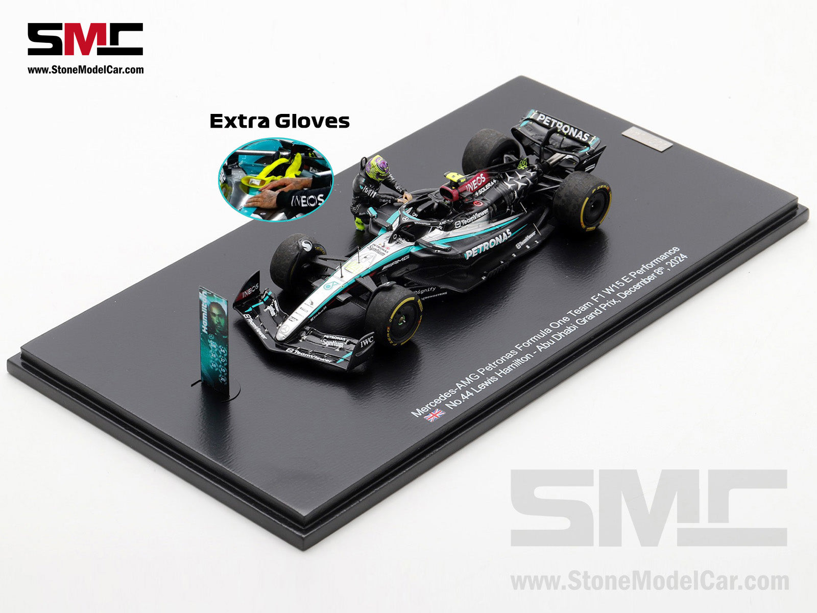スパーク　Mercedes F1 100勝目　Lewis Hamilton Pre-Order] Mercedes F1 W15 #44 7x World Champion Lewis