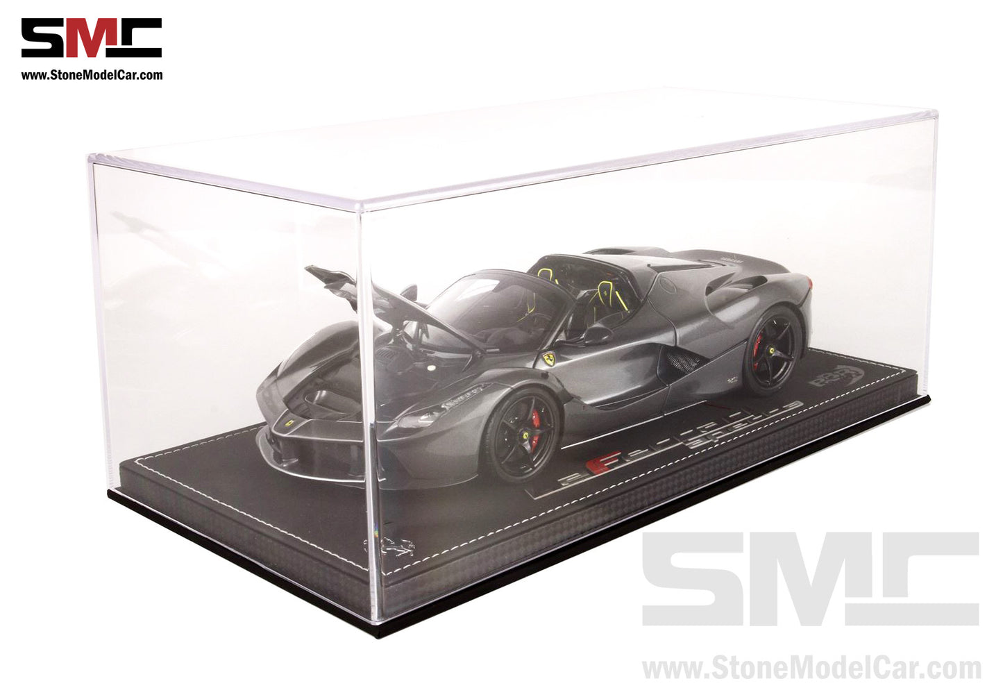 BBR High End Ferrari 1:18 LaFerrari APERTA King of Mandopop Jay Chou Gray Iron Color Full Open