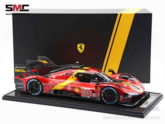 Ferrari 499P #51 AF CORSE Winner 24H Le Mans 2023 BBR 1:12 BBR1219
