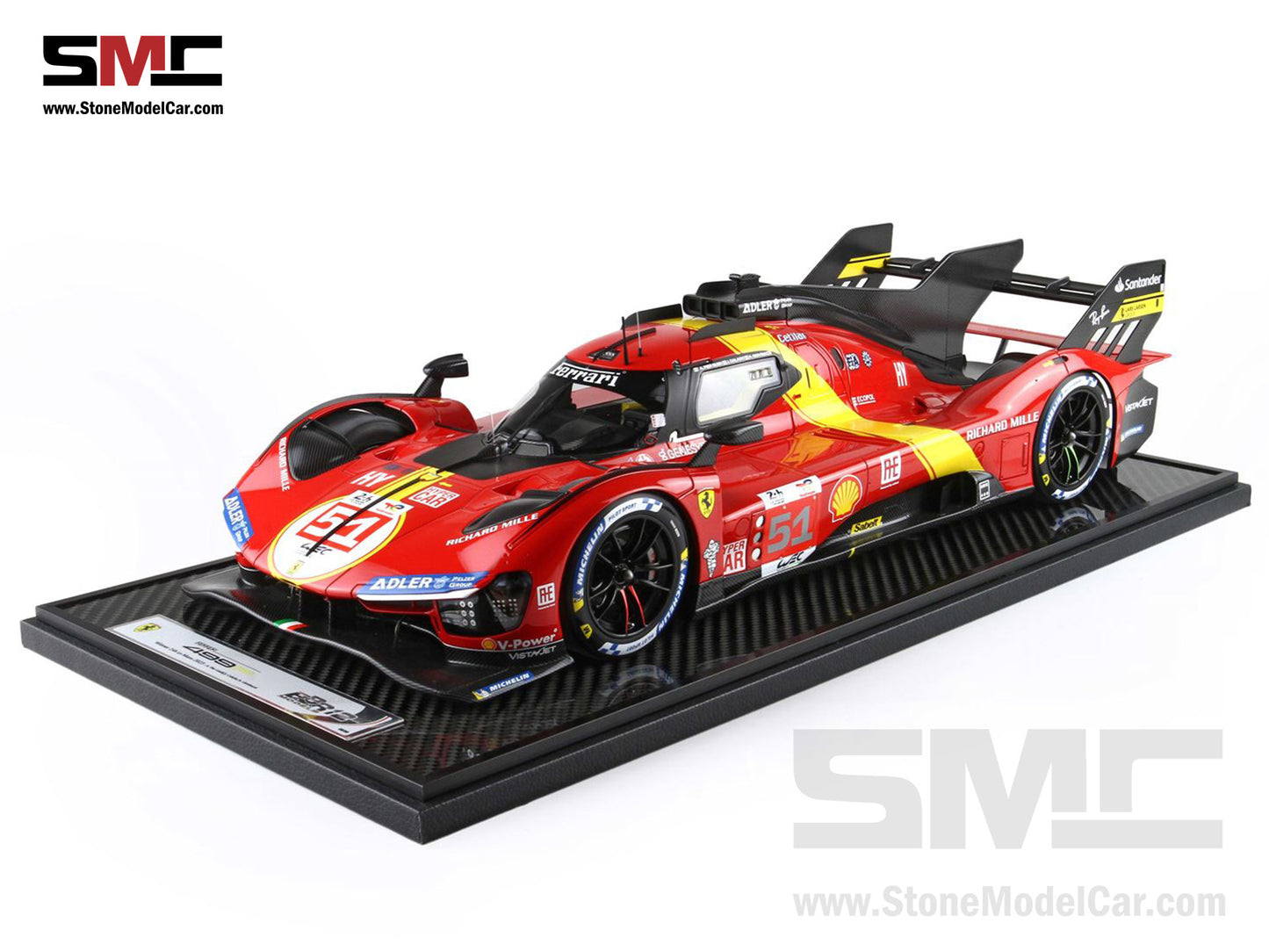 Ferrari 499P #51 AF CORSE Winner 24H Le Mans 2023 BBR 1:12 BBR1219