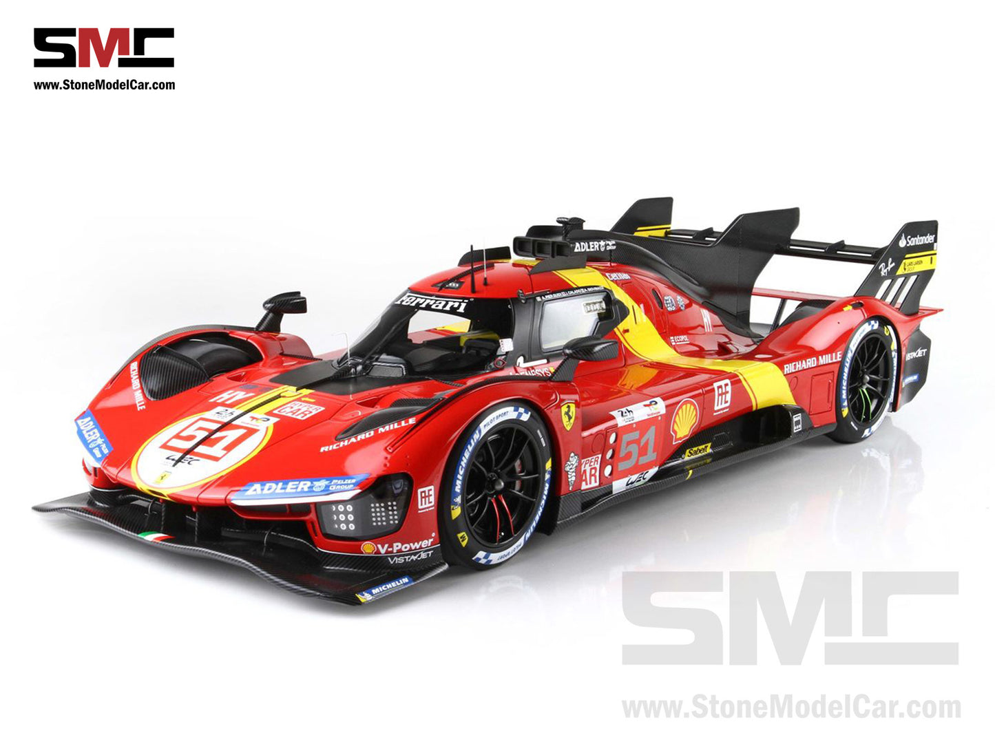 Ferrari 499P #51 AF CORSE Winner 24H Le Mans 2023 BBR 1:12 BBR1219