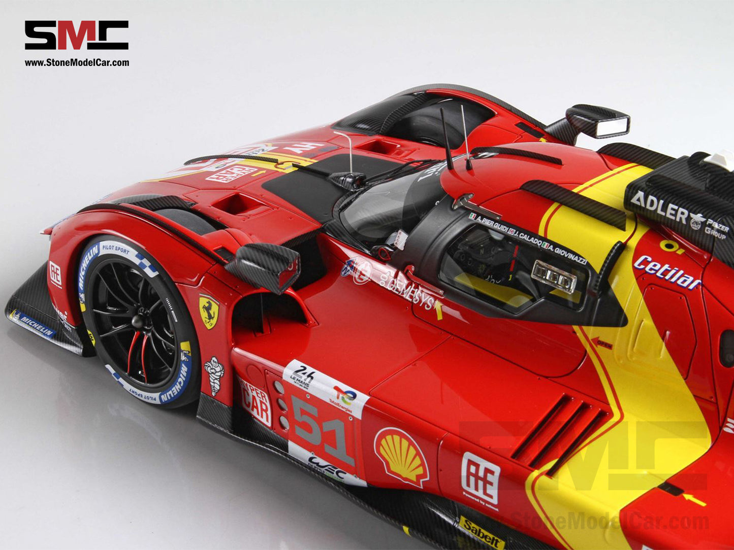 Ferrari 499P #51 AF CORSE Winner 24H Le Mans 2023 BBR 1:12 BBR1219