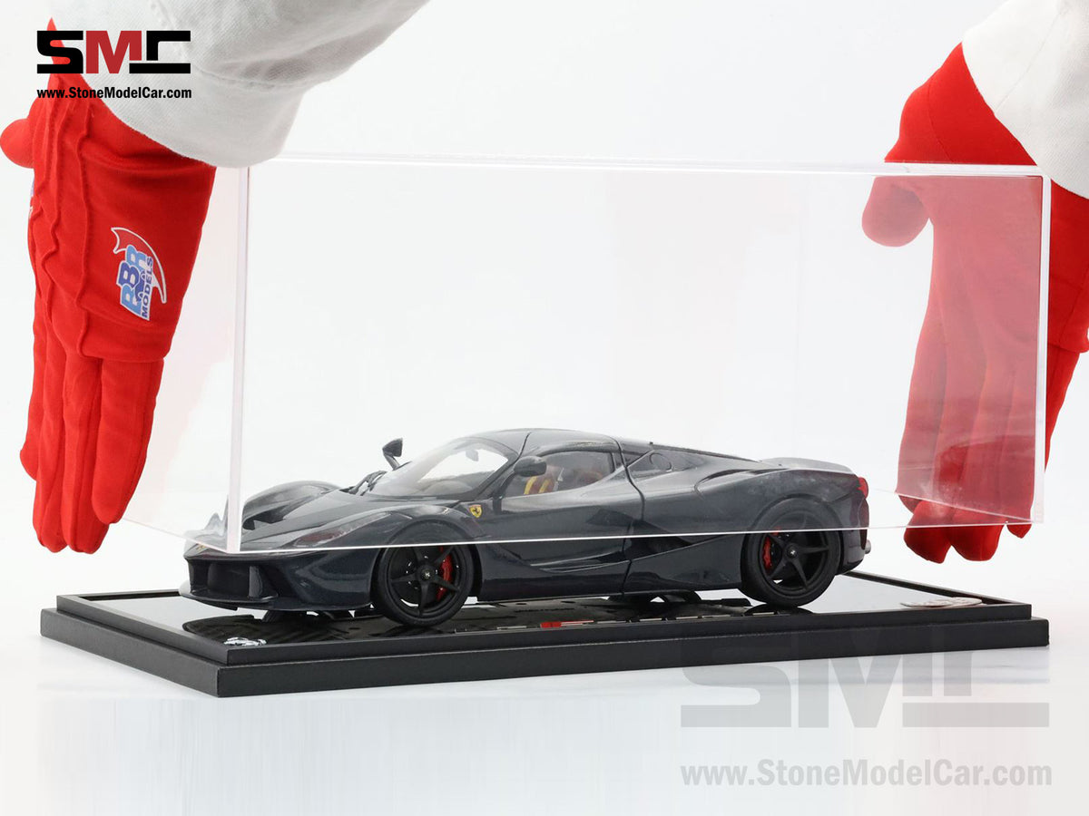 BBR High End Ferrari 1:18 LaFerrari Full Carbon Diecast Full Open with Carbon Base