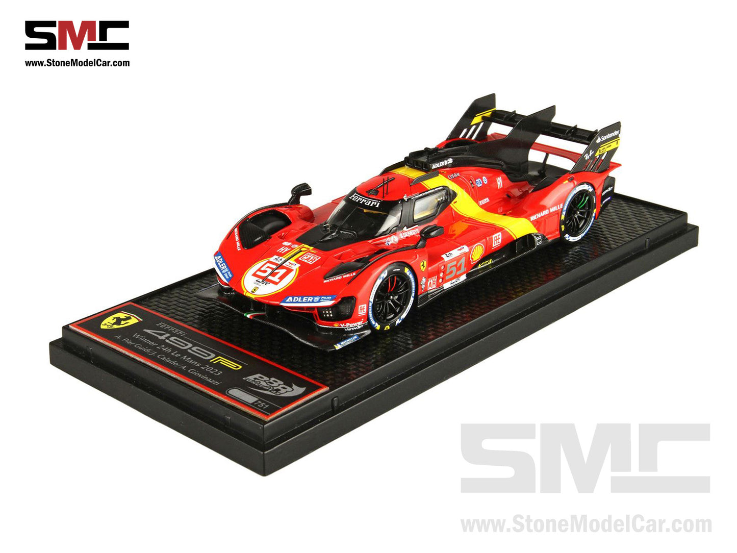 Ferrari 499P #51 AF CORSE Winner 24H Le Mans 2023 BBR 1:43 BBRC287A