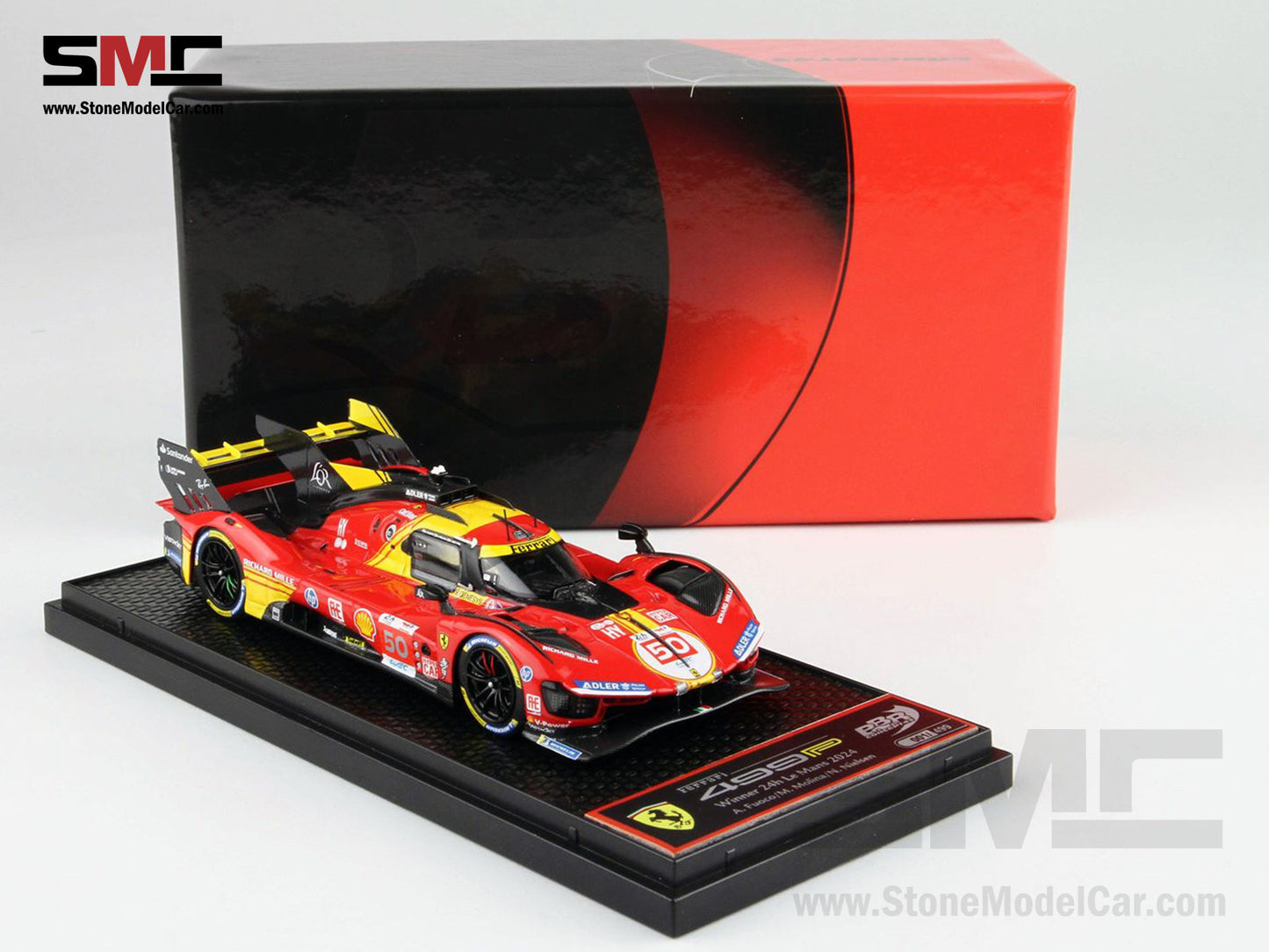 Ferrari 499P #50 AF CORSE Winner 24H Le Mans 2024 BBR 1:43 BBRC304A