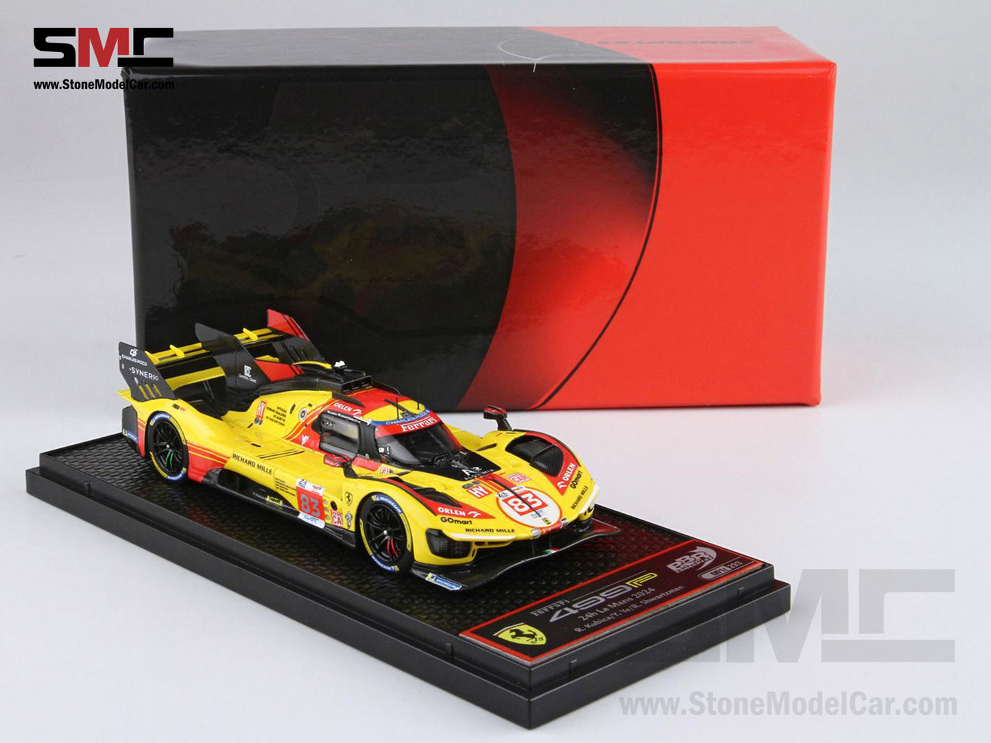 Ferrari 499P #83 AF CORSE 24H Le Mans 2024 BBR 1:43 BBRC304C