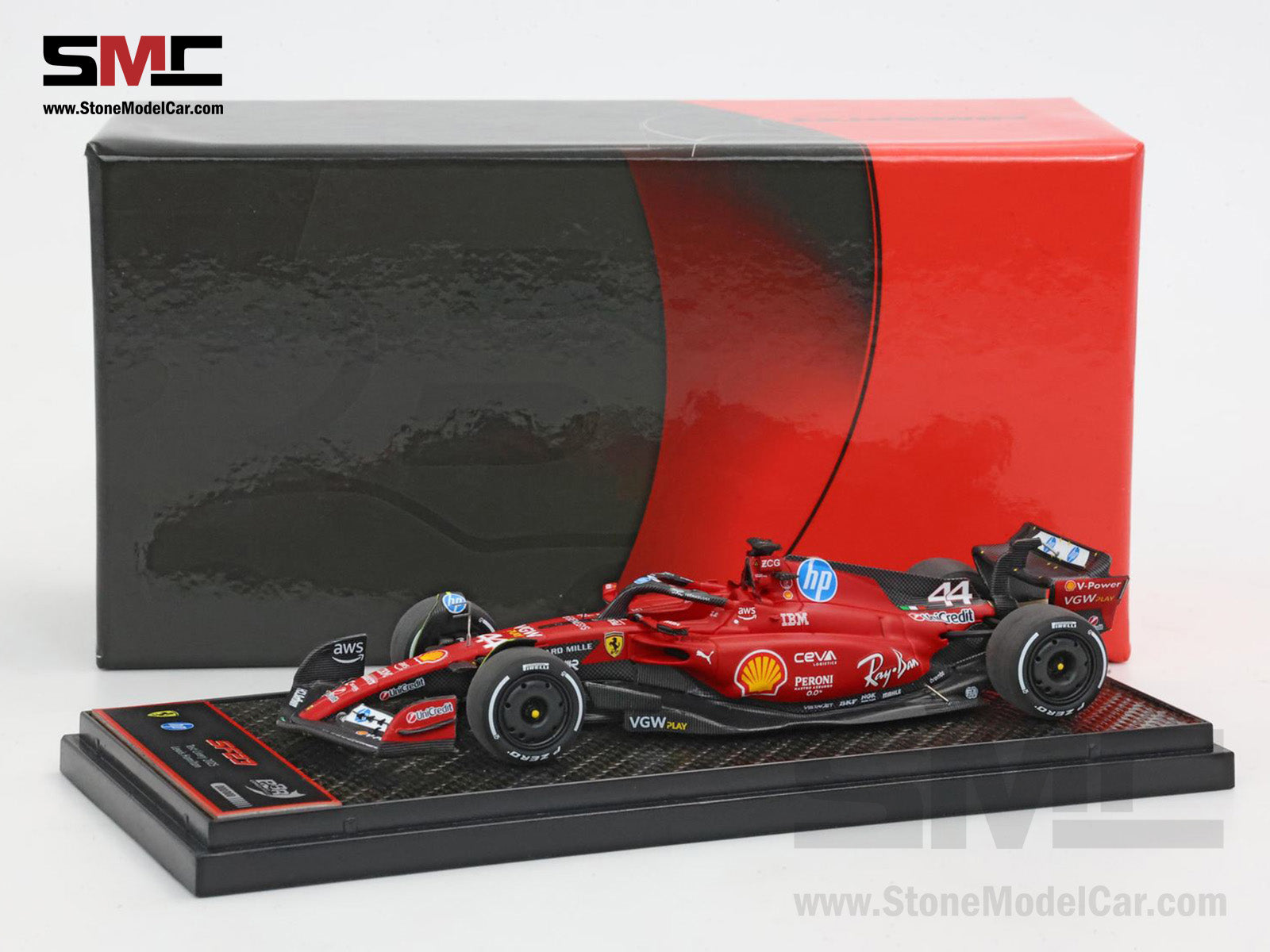 Pre-Order] Ferrari F1 SF-23 #44 Lewis Hamilton Fiorano Test