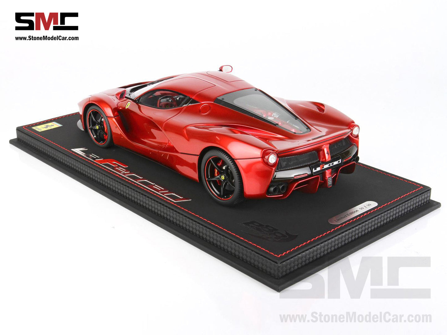 BBR High End Ferrari 1:18 LaFerrari Lewis Hamilton Metallic Red Fire Not Rosso Corsa 322