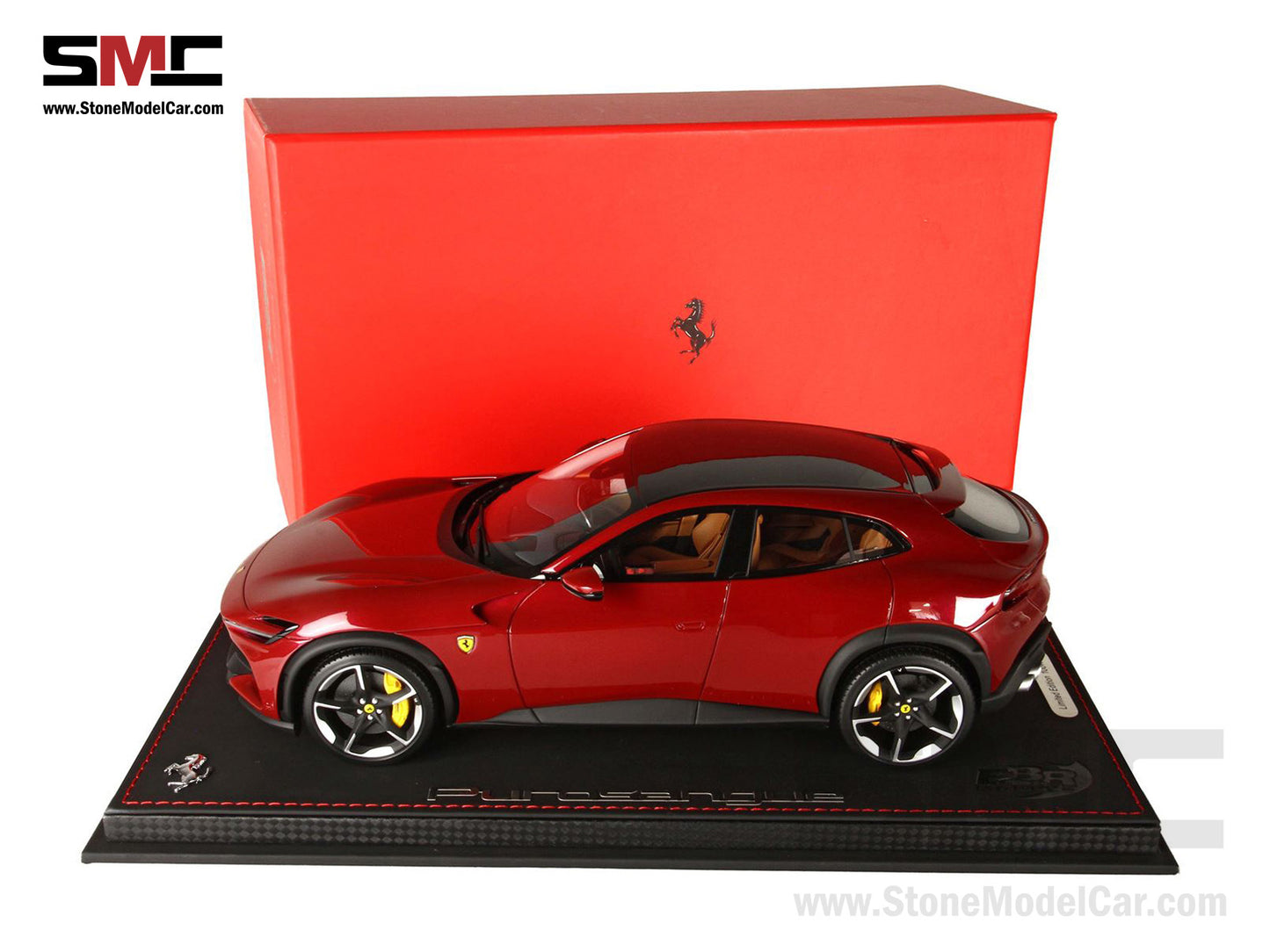 BBR High End Ferrari 1:18 Purosangue Metallic Red Mugello Color, Don't Call It a SUV