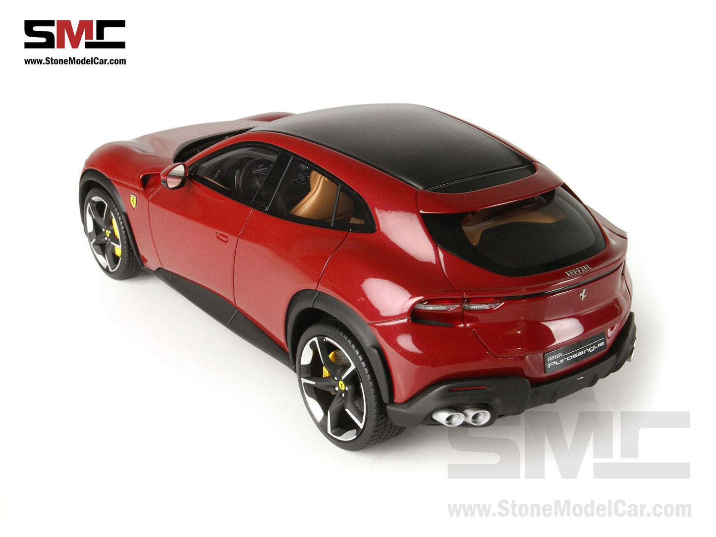 BBR High End Ferrari 1:18 Purosangue Metallic Red Mugello Color, Don't Call It a SUV