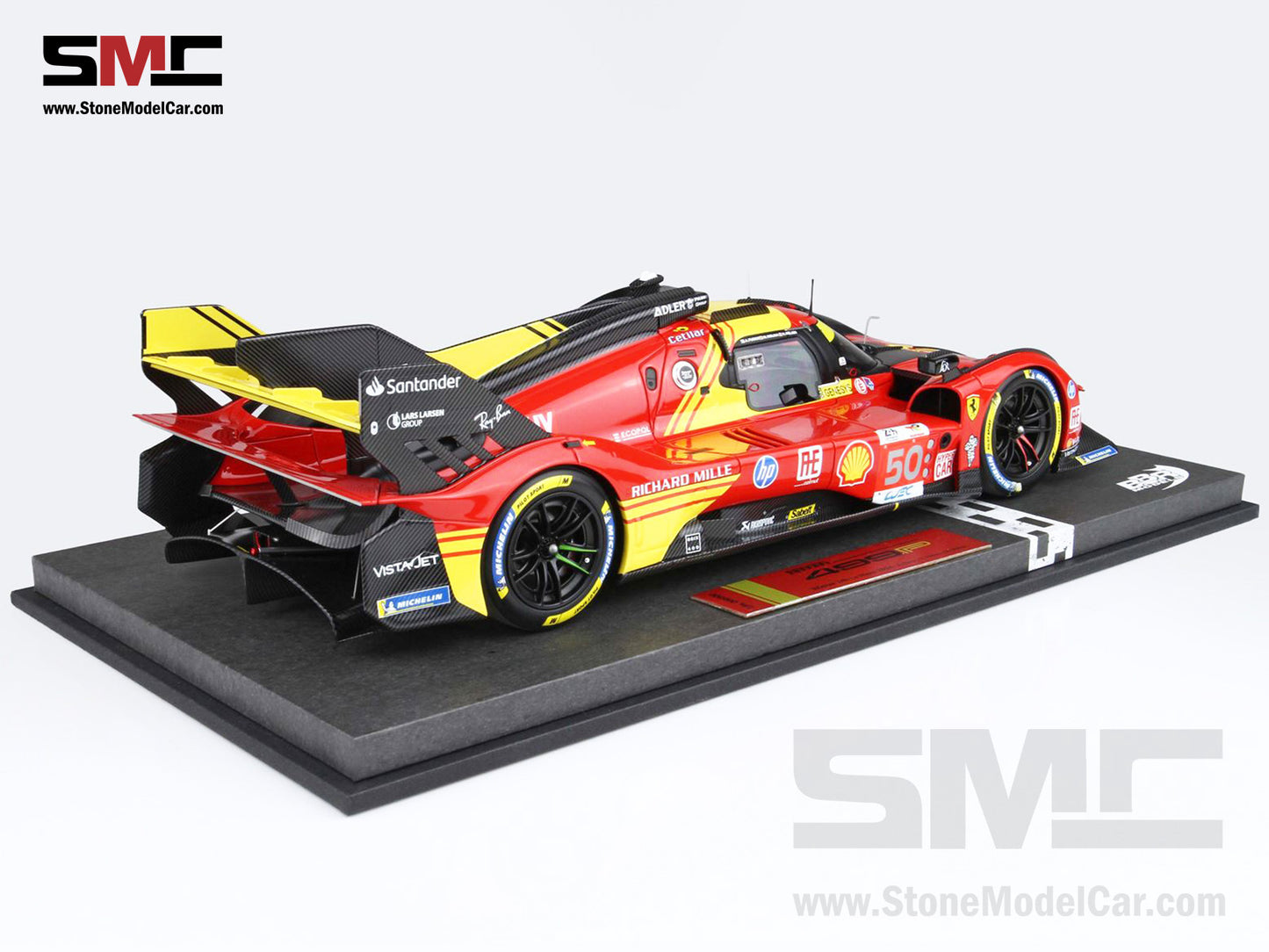 Ferrari 499P #50 AF CORSE Winner 24H Le Mans 2024 BBR 1:18 P18252A