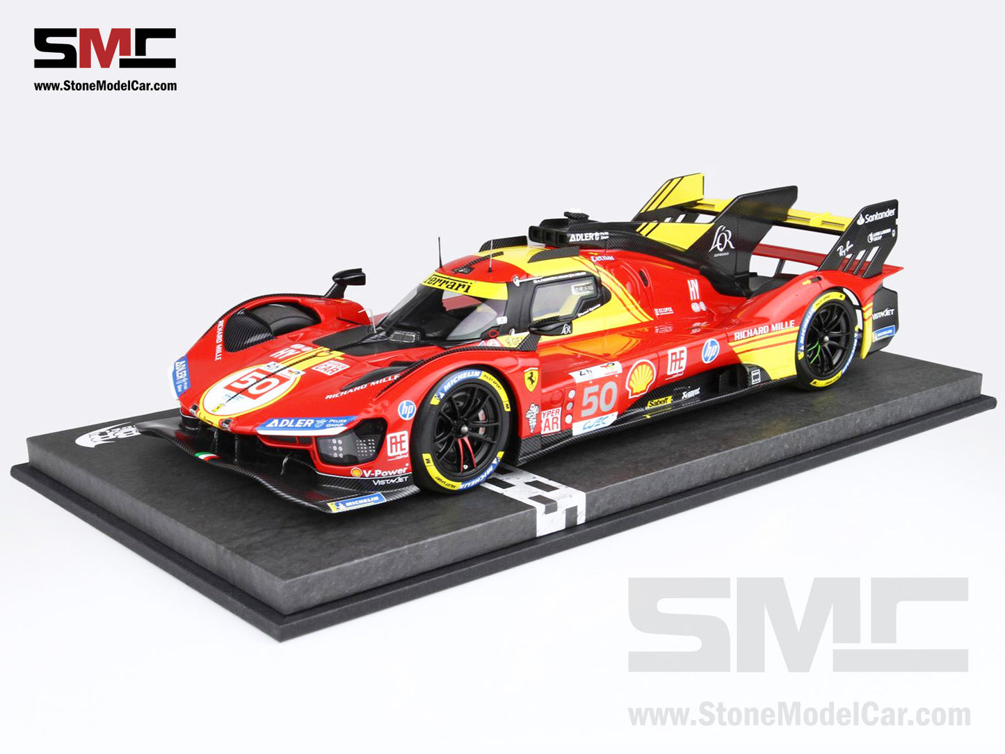 Ferrari 499P #50 AF CORSE Winner 24H Le Mans 2024 BBR 1:18 P18252A