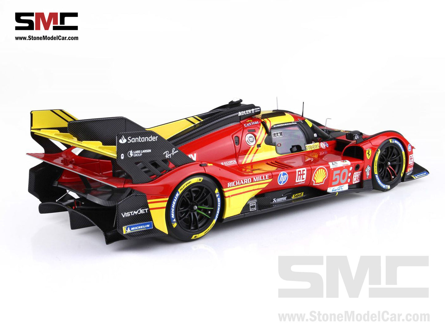 Ferrari 499P #50 AF CORSE Winner 24H Le Mans 2024 BBR 1:18 P18252A