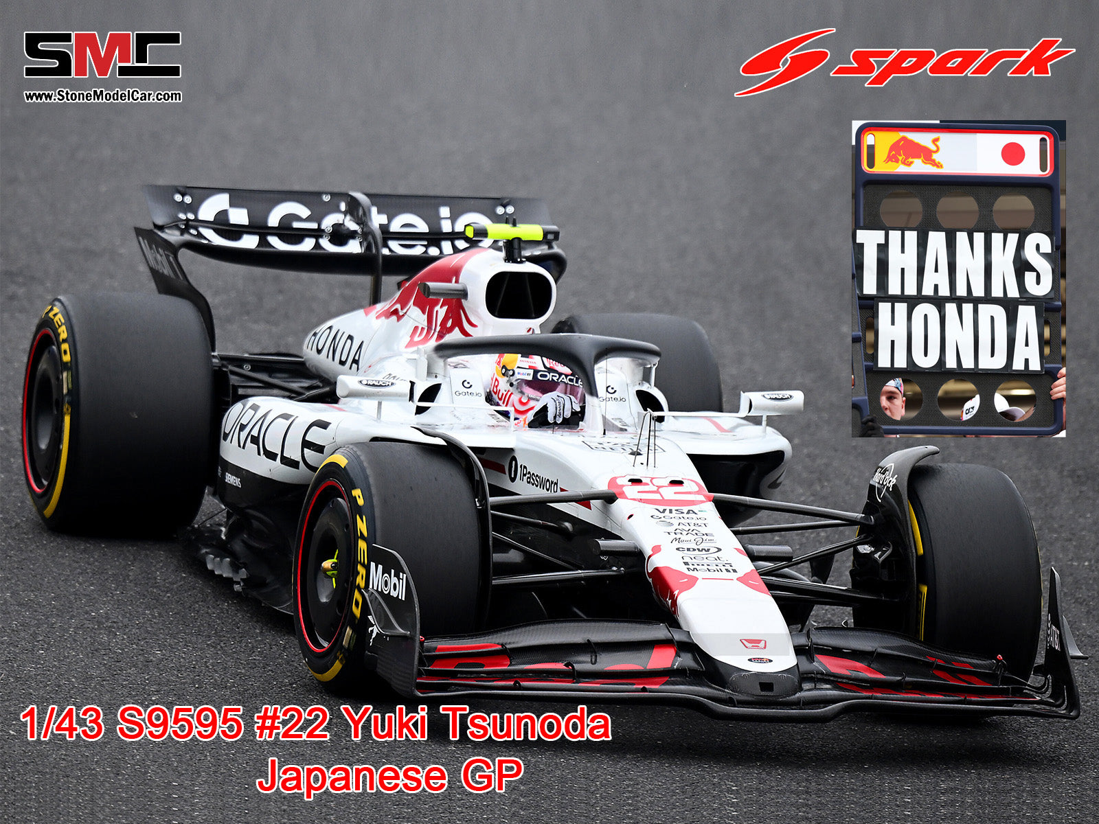 ユキ777 Pre-Order] Red Bull F1 RB21 #22 Yuki Tsunoda Japanese GP