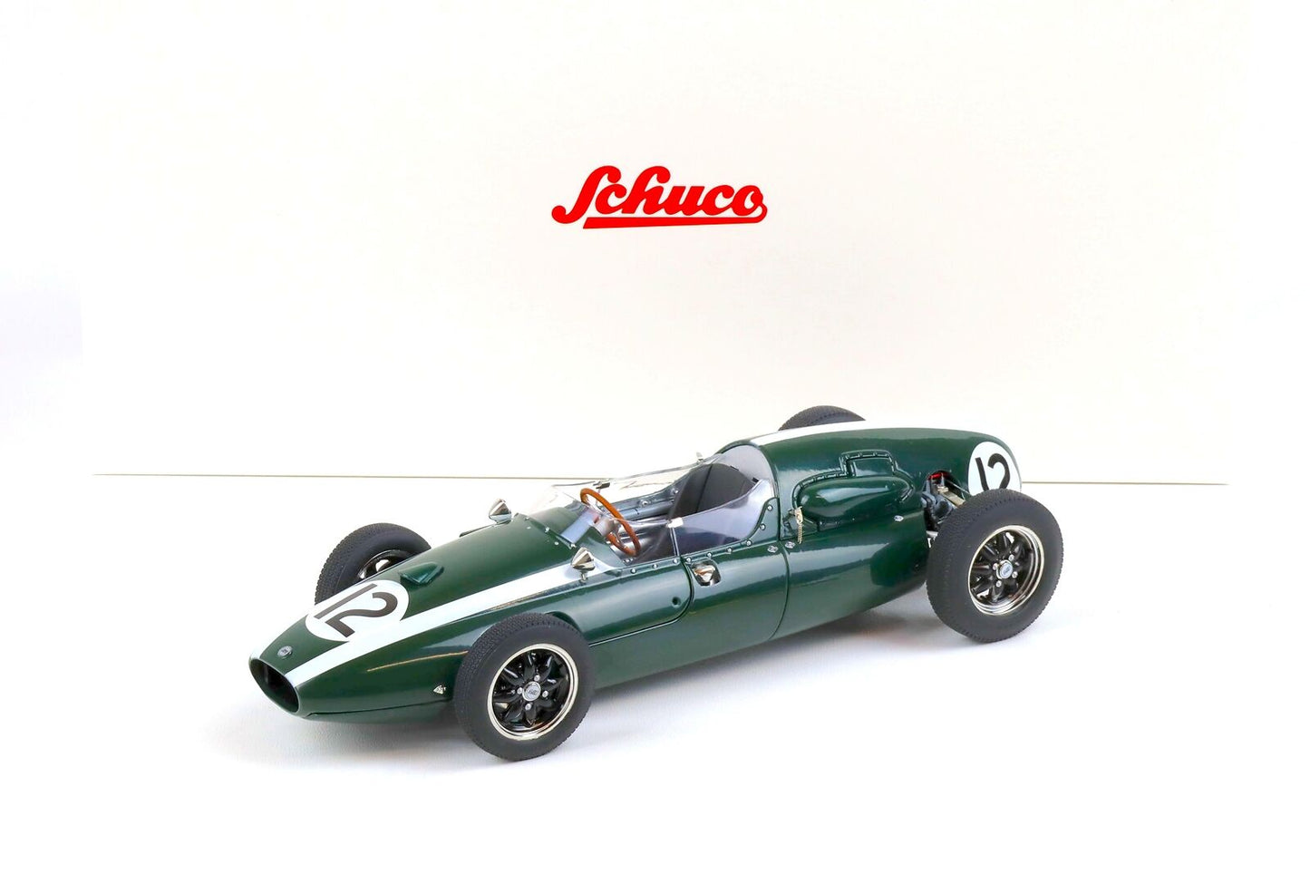 Cooper F1 T51 #12 Jack Brabham British GP Winner 1959 World Champion 1:18 Schuco